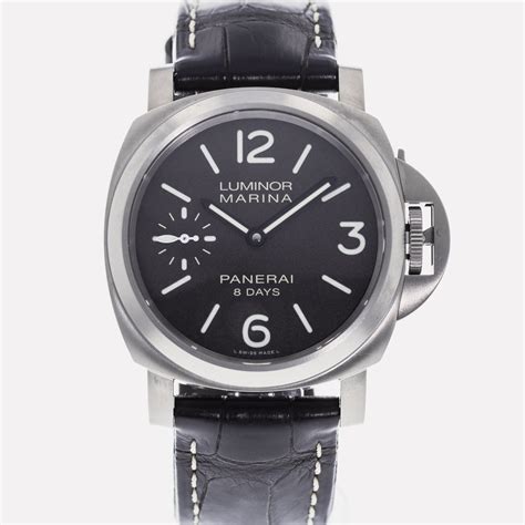 panerai 564|Panerai Luminor Marina 8 Days Titanio Mechanical .